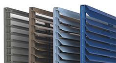 Glazing frame louvers 