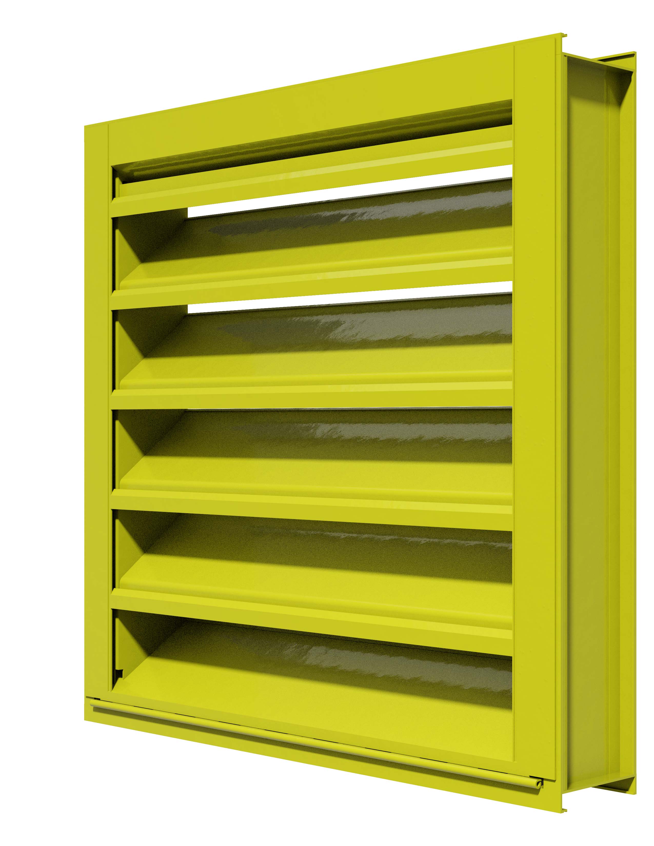 Automatic Exhaust Dual Combination Aluminum Louver6375DBED